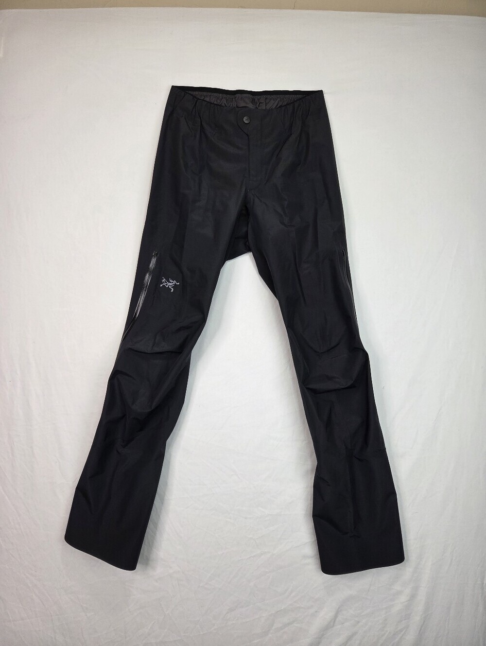 Arc’teryx Zeta SL Gore-Tex Rain Pants Black XS Reg Lightweight Waterproof Shell